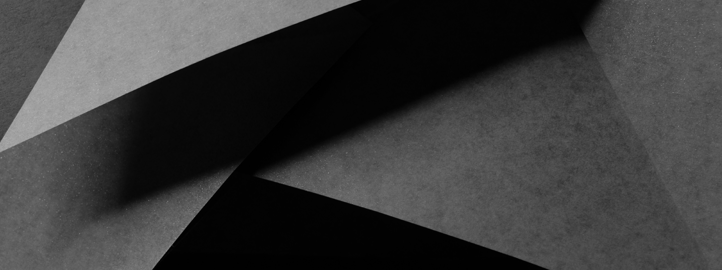 Close up of a grey cardboard.