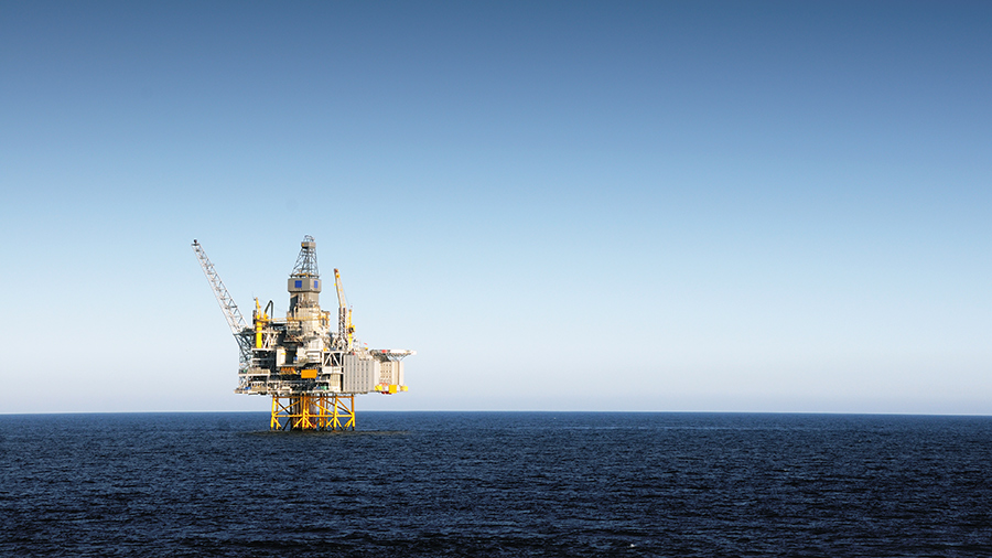 Offshore production platform.